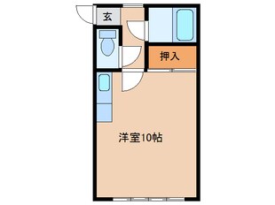 ｺｰﾎﾟｿﾚｲﾕの物件間取画像